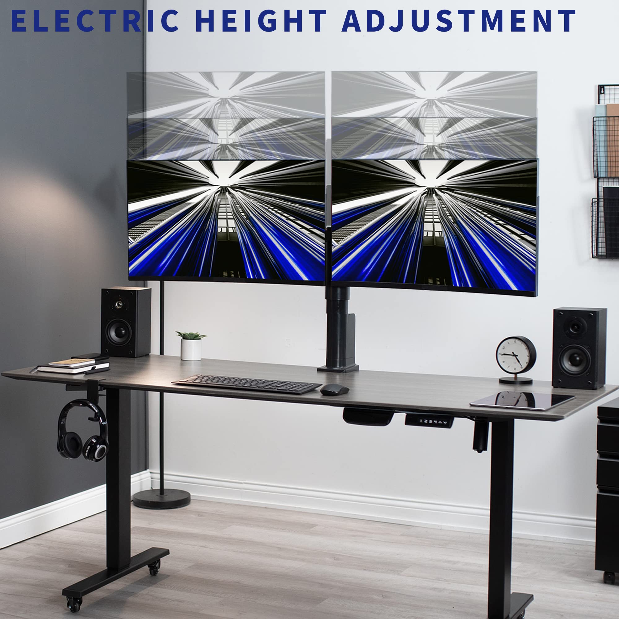 VIVO シングル液晶ディスプレイ液晶モニター デスク取り付けスタンド Amazon.co.jp: VIVO シングル液晶ディスプレイ液晶モニター